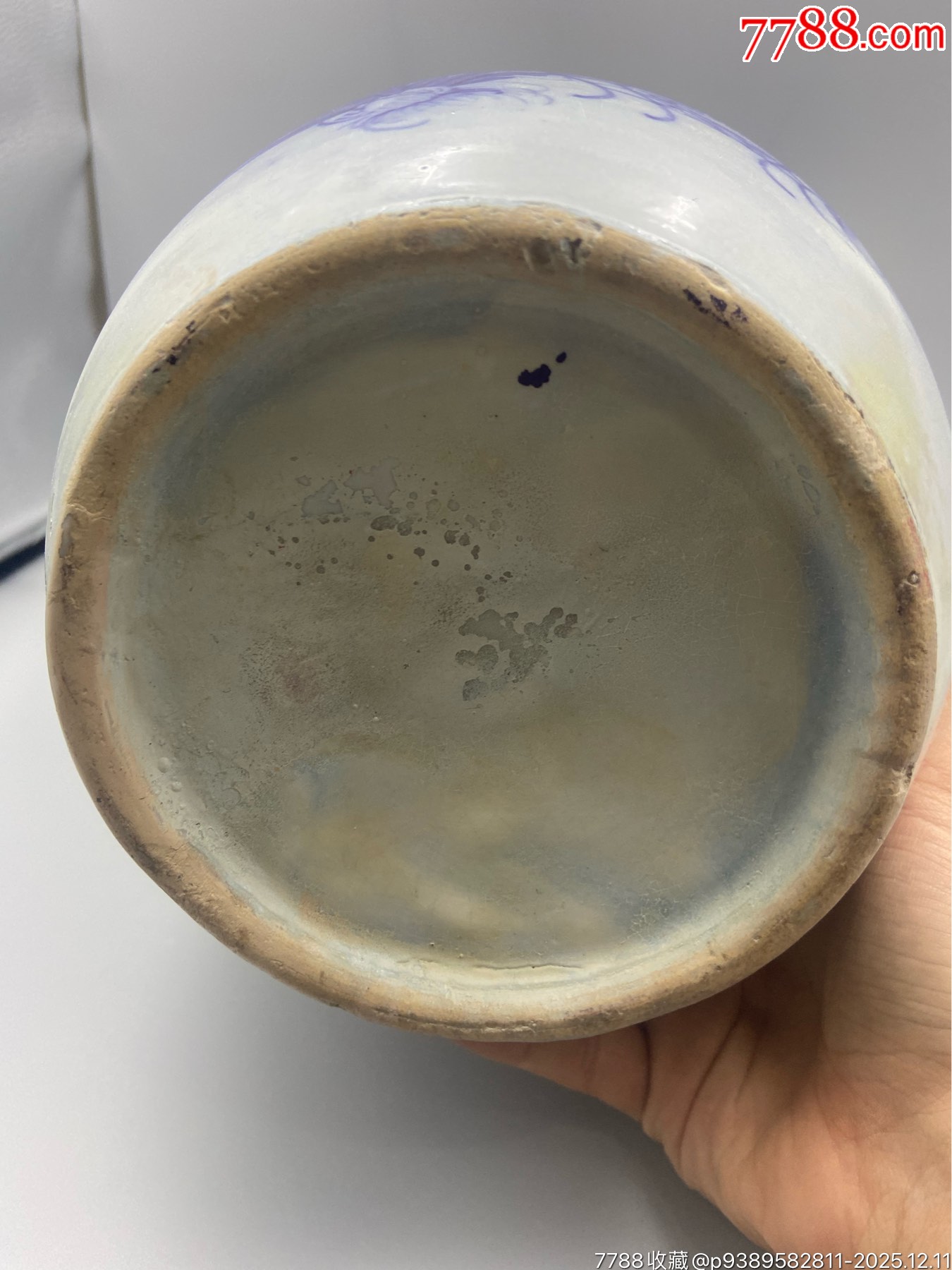 歐洲回流，晚清民國(guó)博古青花大瓶。畫工精細(xì)，絕對(duì)算是同類題材中的佼佼者了_價(jià)格651元_第6張_