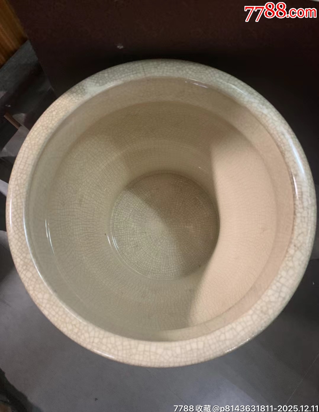 567時(shí)期潮州溪楓窯開(kāi)窗雄雞圖印花瘦身手卷缸_價(jià)格601元_第6張_