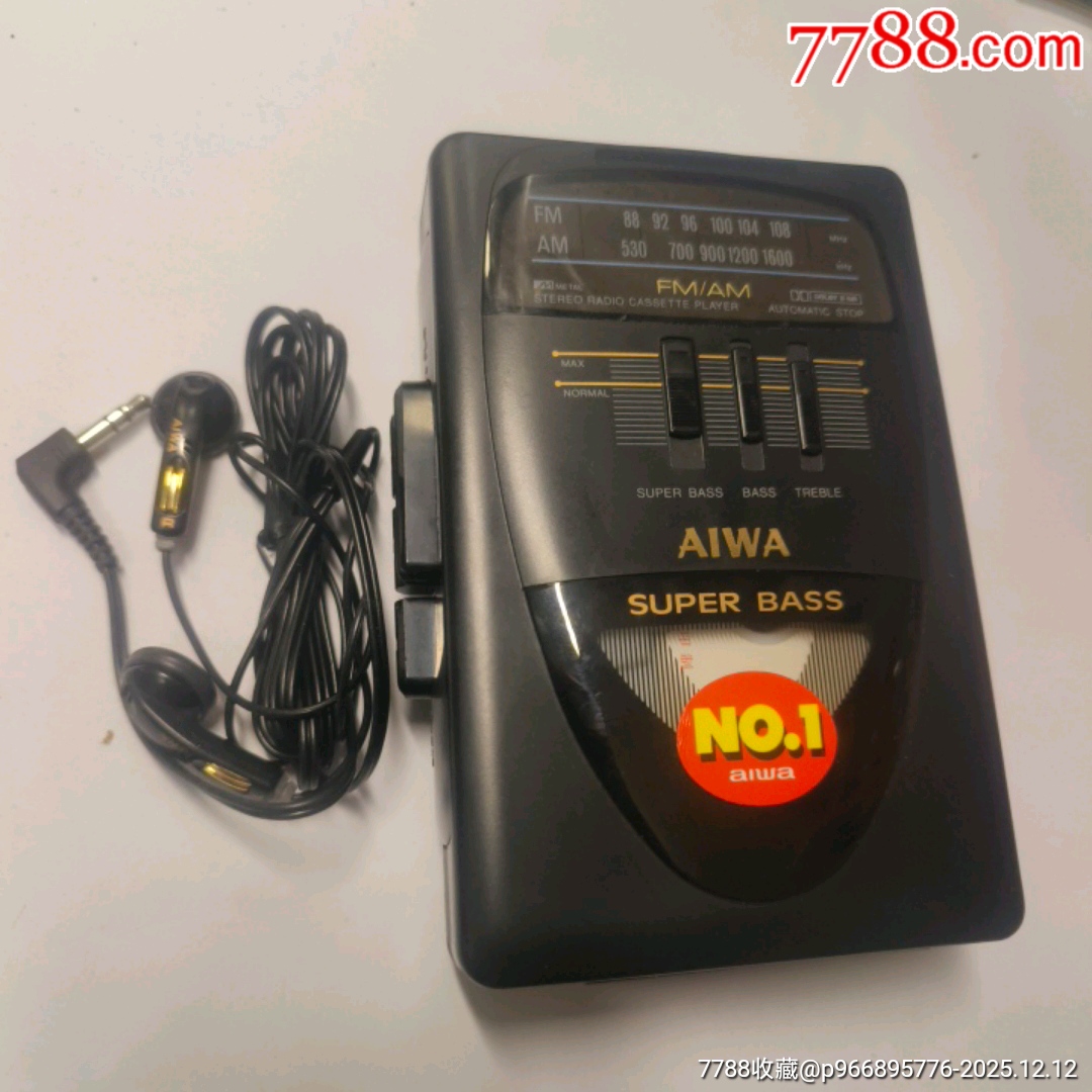 愛(ài)華HS一T11磁帶機(jī)十原裝耳機(jī)（通電！耳機(jī)正常使用）_價(jià)格823元_第1張_