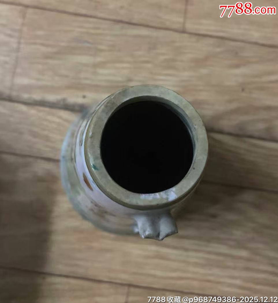 清康熙五彩人物瓷油燈座_價(jià)格151元_第5張_