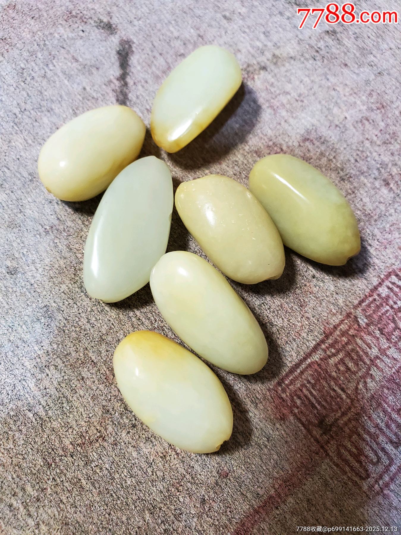 一串白玉籽料散了_價格160元_第2張_