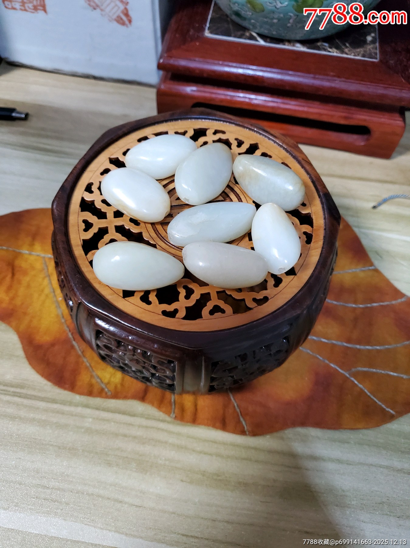 一串白玉籽料散了_價格160元_第7張_