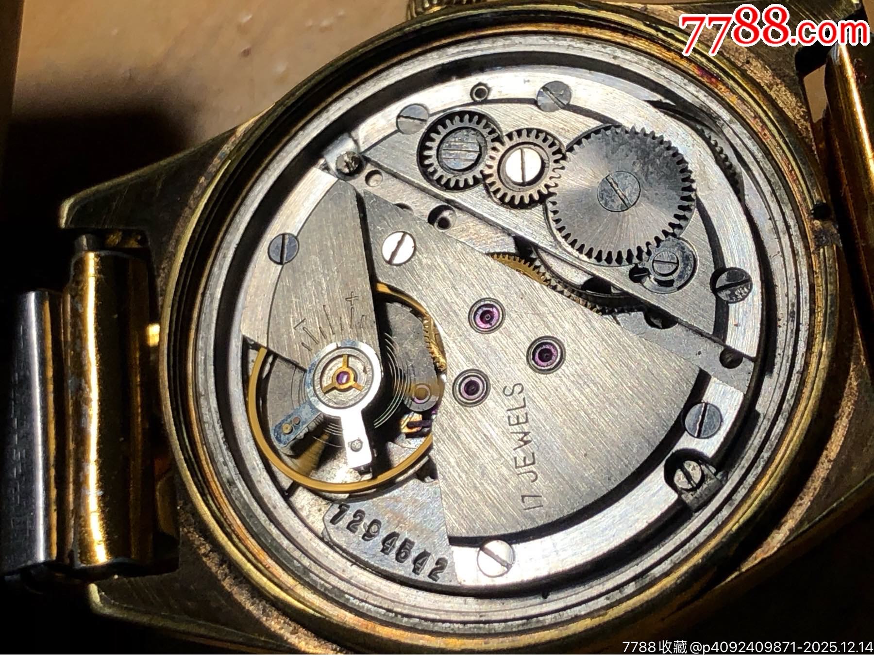 蘇聯(lián)寶杰鍍金手表_價格78元_第11張_