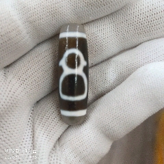 藏傳天珠財(cái)神天珠