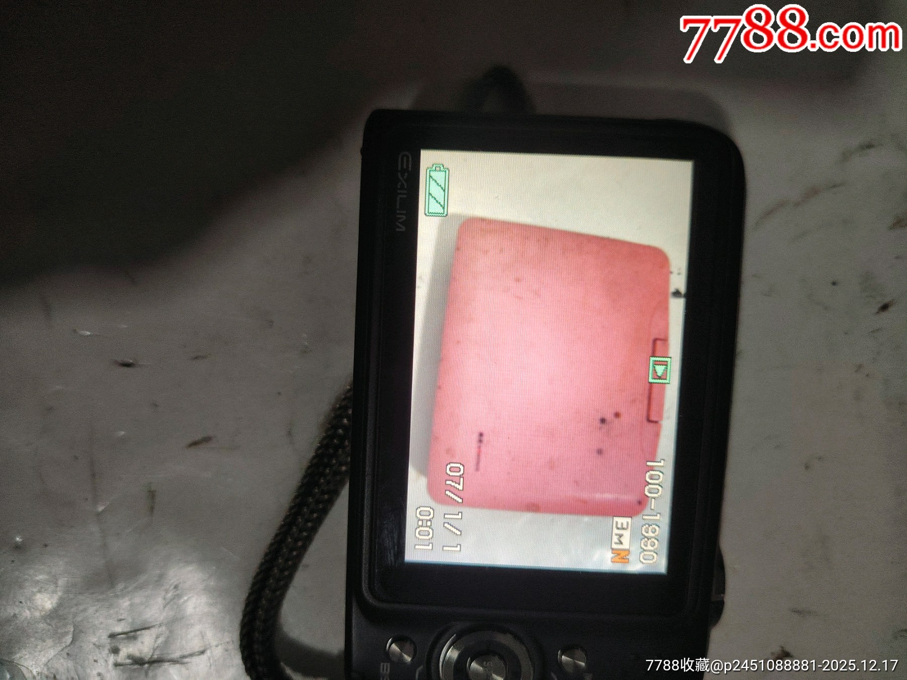 卡西歐EX一Z1200數(shù)碼相機，機子新，D592號_價格305元_第8張_