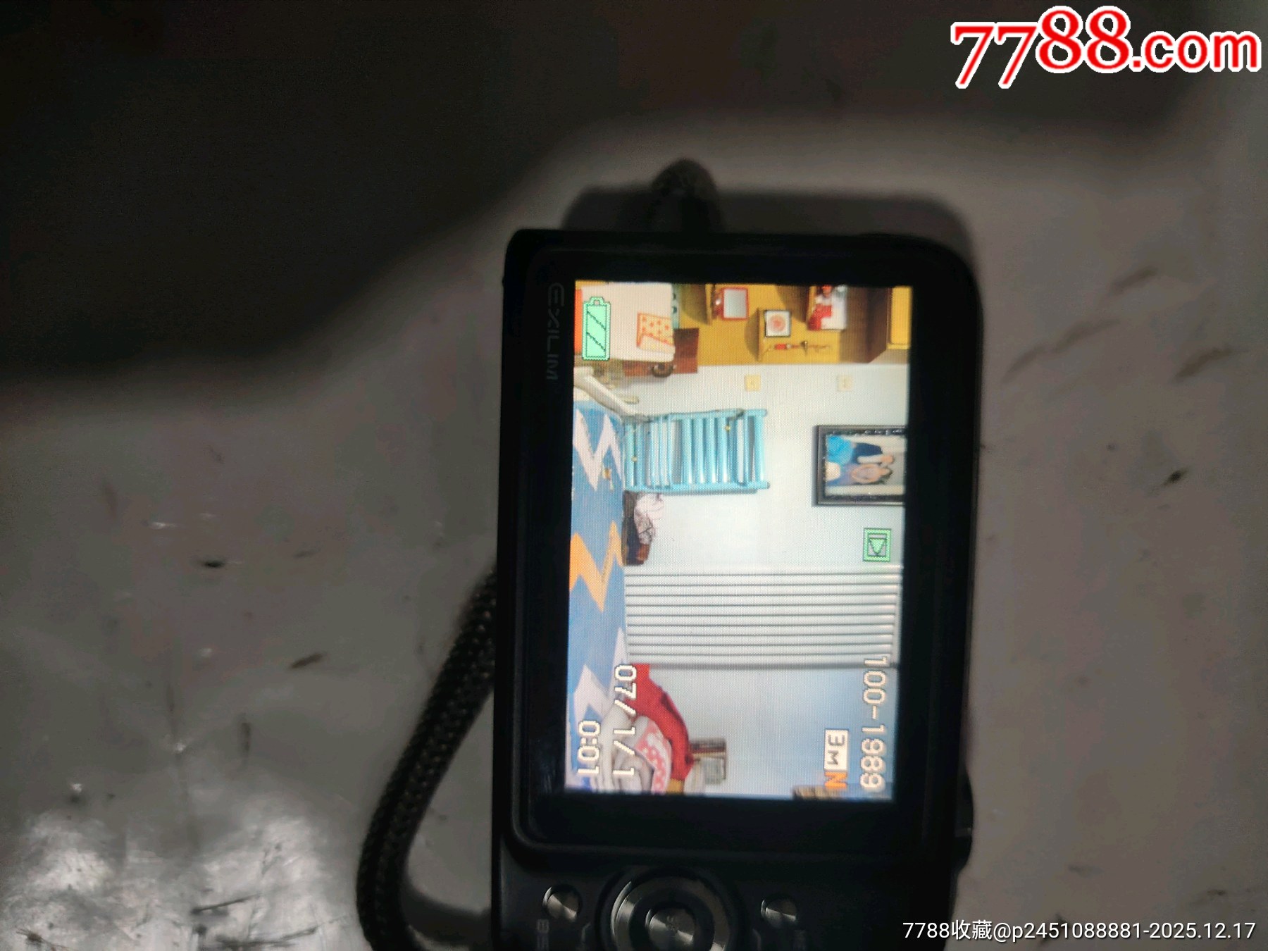 卡西歐EX一Z1200數(shù)碼相機，機子新，D592號_價格305元_第9張_