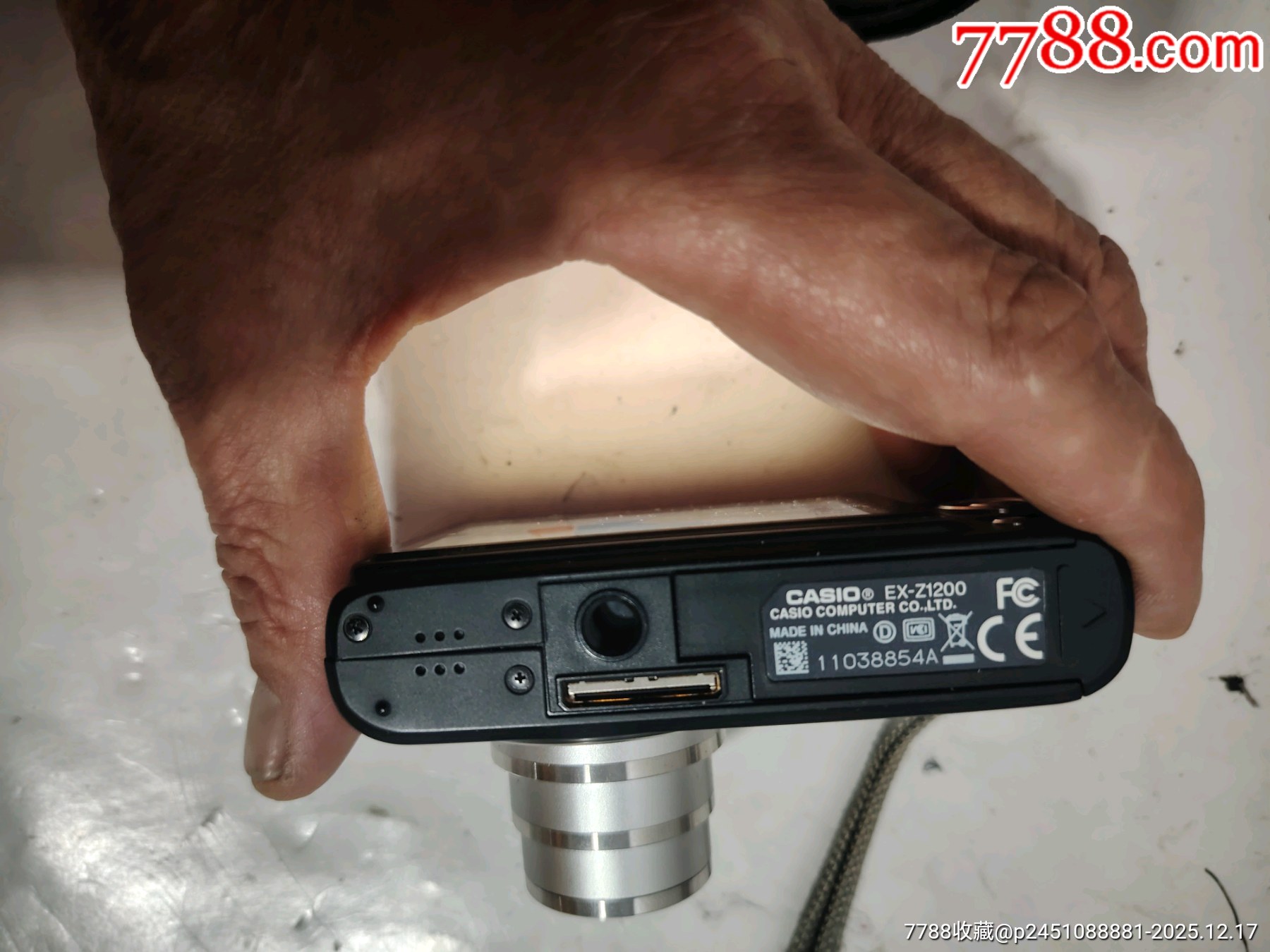 卡西歐EX一Z1200數(shù)碼相機，機子新，D592號_價格305元_第12張_