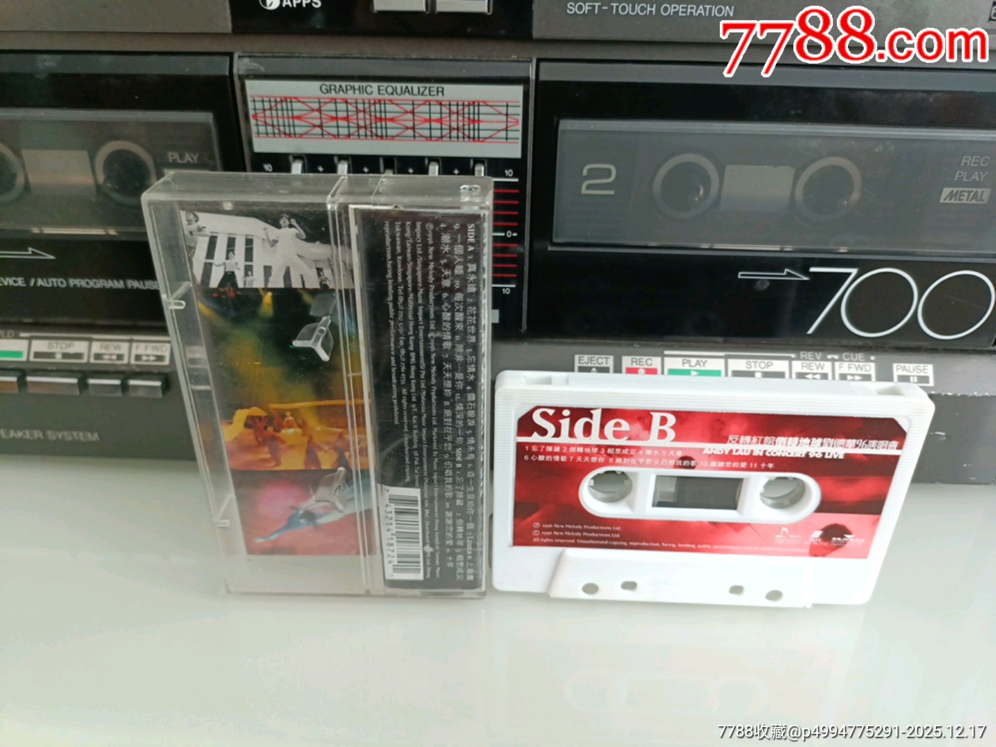 劉德華96演唱會＊版卡帶，歌詞完整，看簡介_價格529元_第2張_