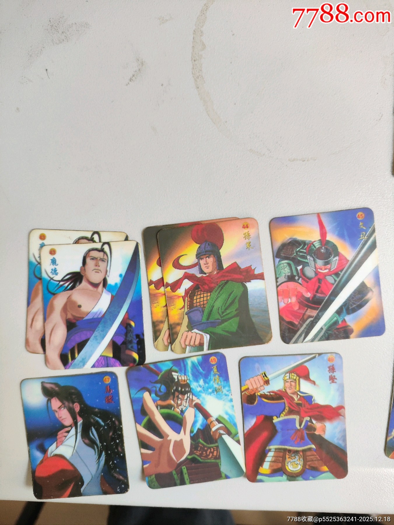 冷門(mén)卡盼盼三國(guó)58張，其中36種不同_價(jià)格25元_第5張_
