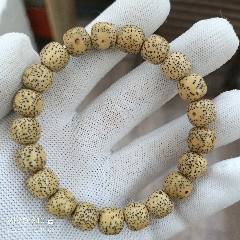 海南毛感料星月菩提手串