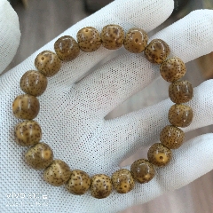 海南毛感料星月菩提手串