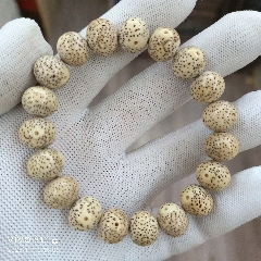 海南毛感料星月菩提圓珠手串