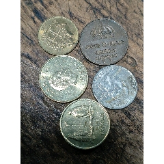 外幣5枚(au43353929)_7788收藏__收藏熱線