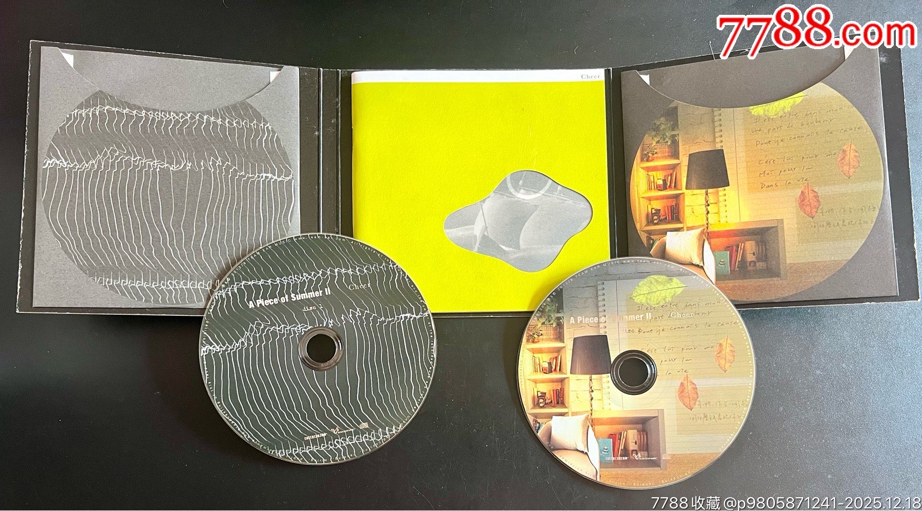 陳綺貞，夏日練習(xí)曲，臺(tái)版2CD，盤面干凈幾絲細(xì)痕_價(jià)格163元_第4張_