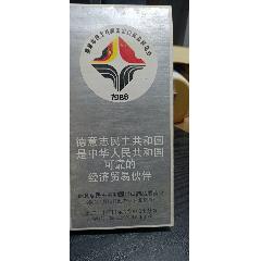 1988展覽會(huì)廣告:德意志民主共和國(guó)出口商品展覽會(huì)