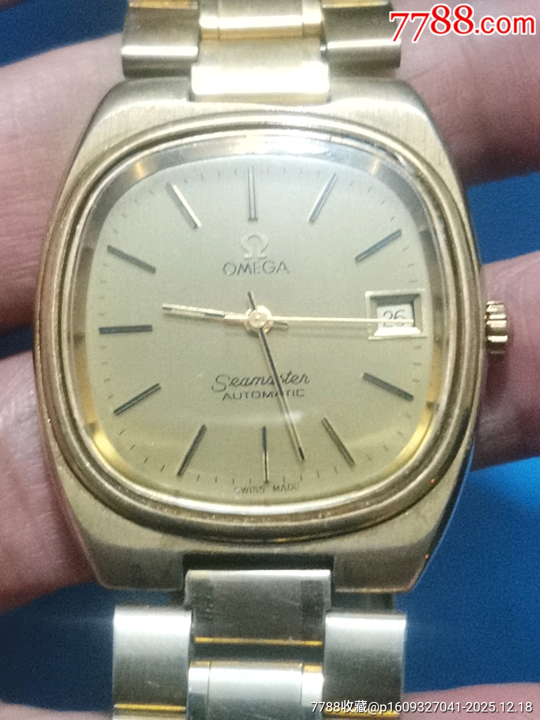 鍍金歐米茄自動機械手表_價格1654元_第2張_