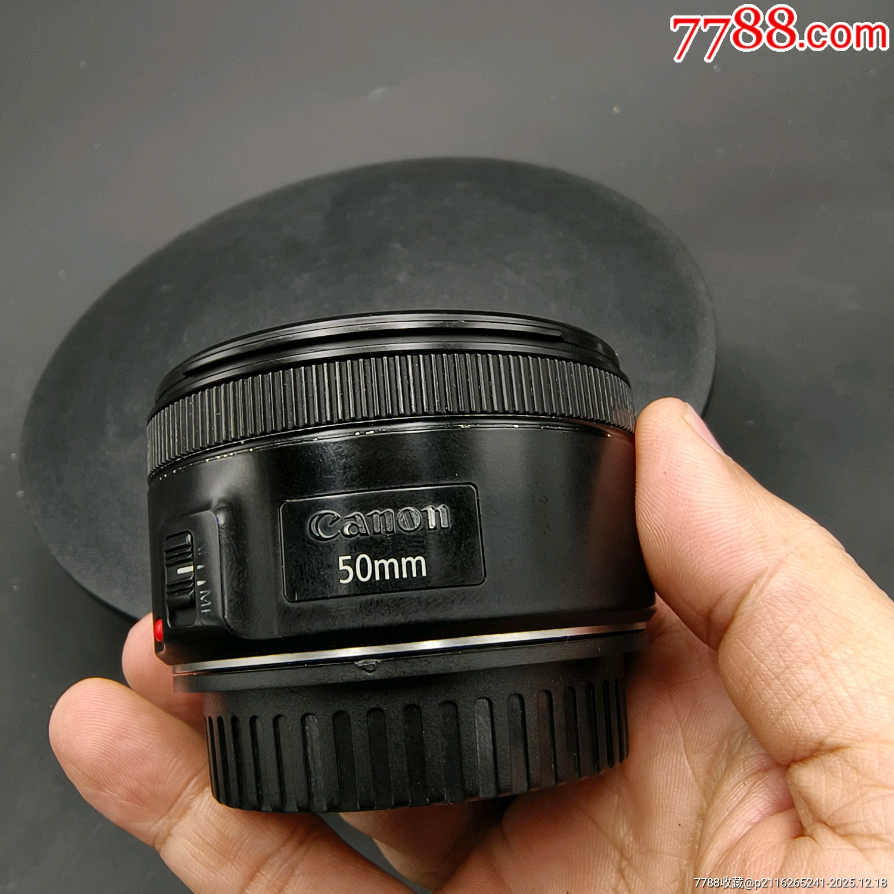 佳能三代50/1.8SRM定焦鏡頭_價格301元_第1張_