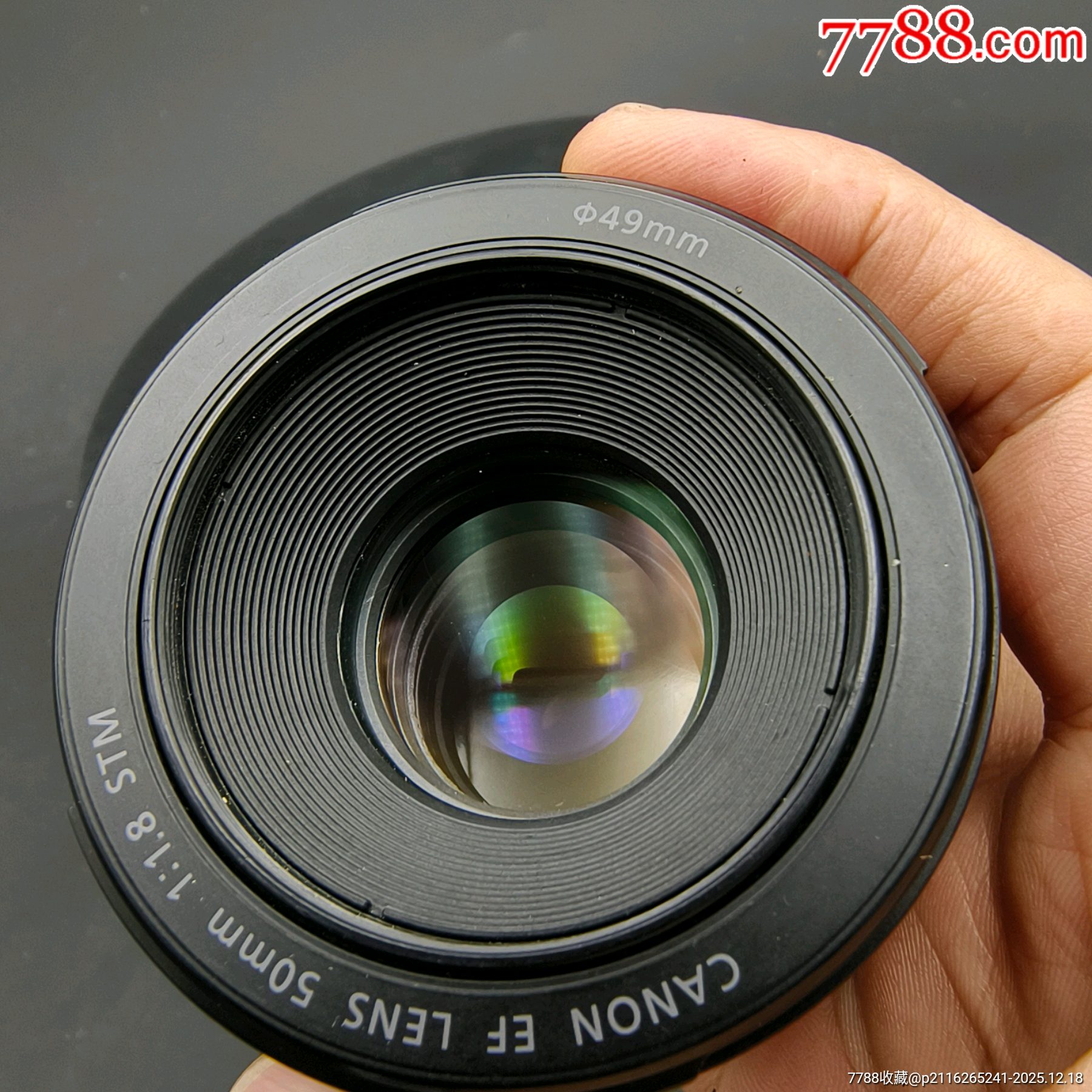 佳能三代50/1.8SRM定焦鏡頭_價格301元_第2張_