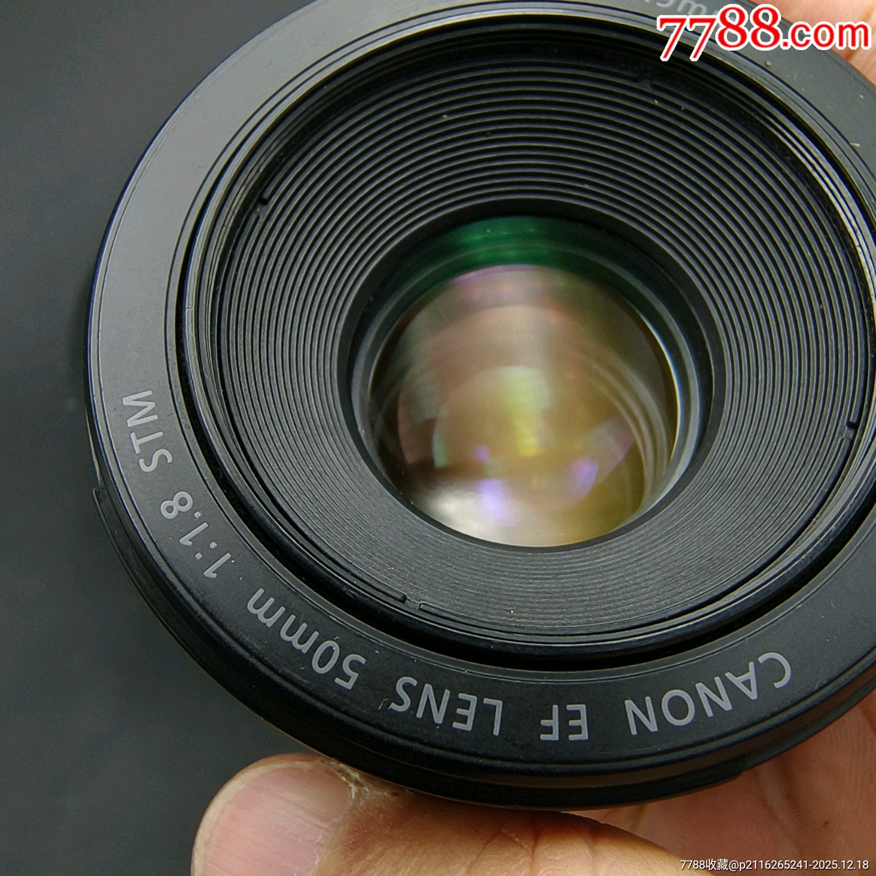 佳能三代50/1.8SRM定焦鏡頭_價格301元_第3張_