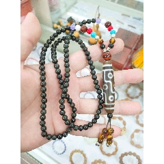 臺(tái)灣工藝天珠九眼吊墜項(xiàng)鏈