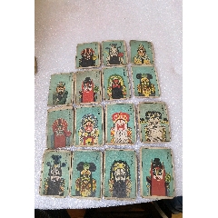 花臉京劇卡牌一起拍