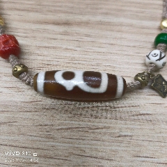 藏傳天珠鎖骨鏈項(xiàng)鏈一條