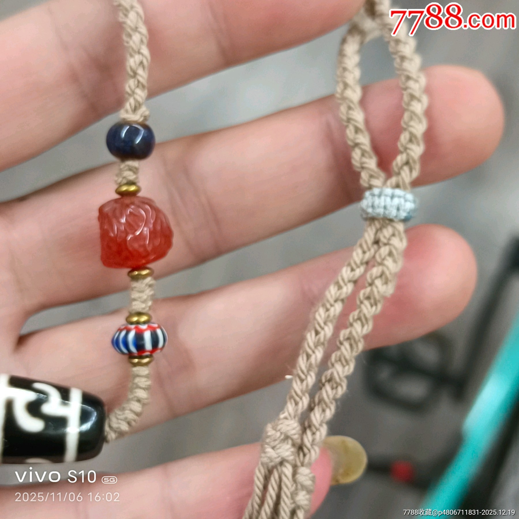 藏傳天珠鎖骨鏈項鏈一條_價格36元_第5張_