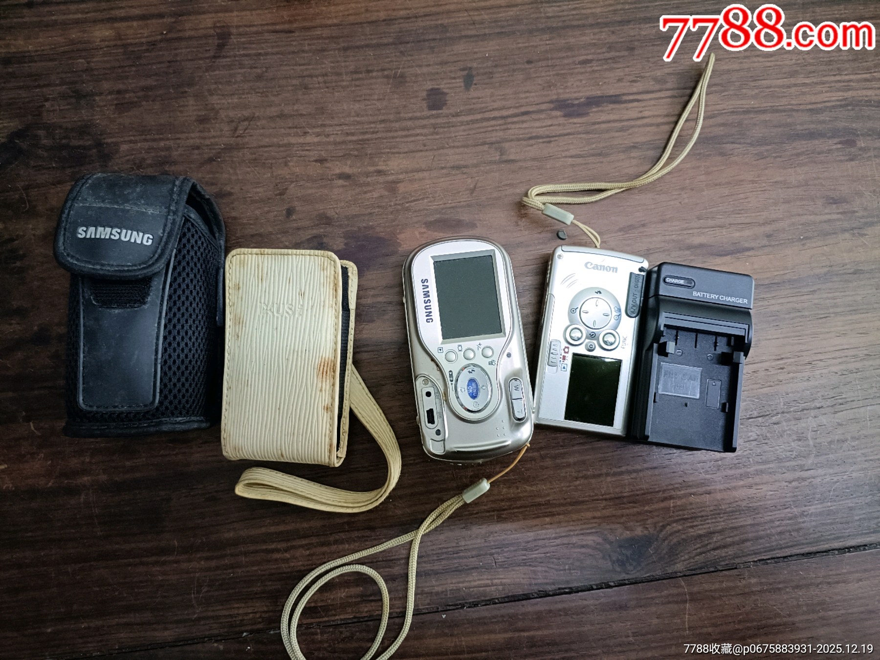 佳能加三星數(shù)碼相機(jī)各一臺(tái)_價(jià)格100元_第1張_