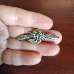 民國時(shí)期老銀質(zhì)蘭花花片造型發(fā)夾一個(gè)-￥168 元_其他銀器_7788網(wǎng)