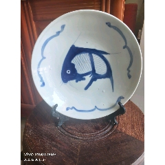 手畫(huà)魚(yú)盤完整