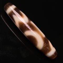 藏区回流老料高油包浆【息增怀天珠】尺寸：54*11毫米重量11.1-￥1,999 元_天珠_7788网