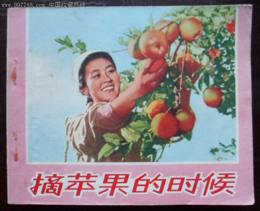 摘苹果的时候