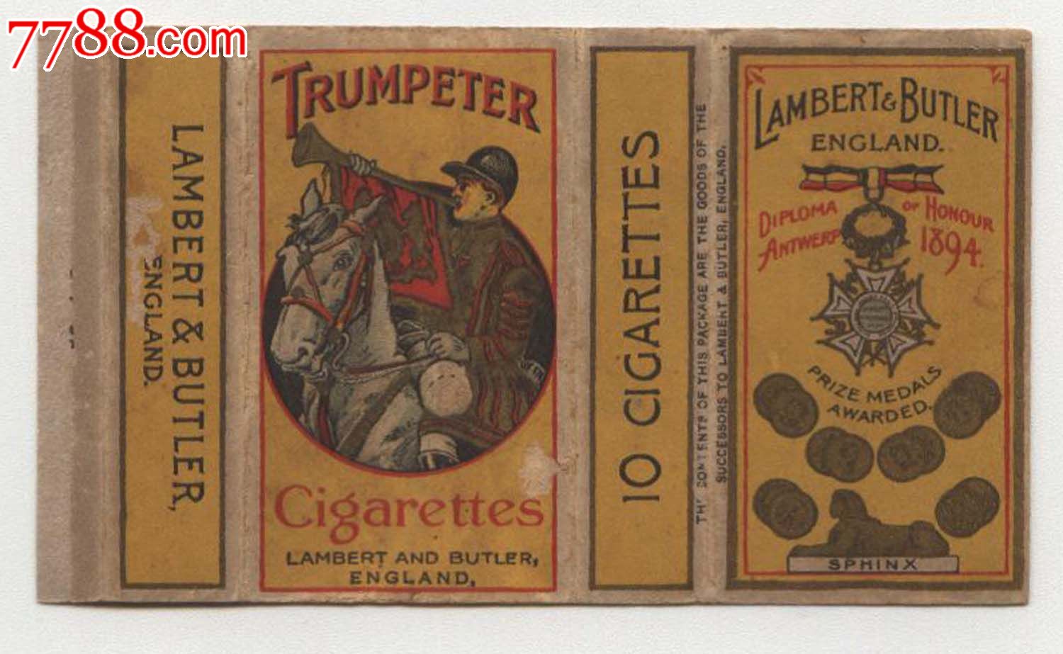 3123-民国喇叭香烟