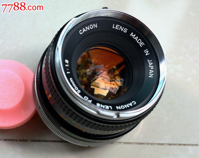 处理canonlensfd50mm1:1.8镜头