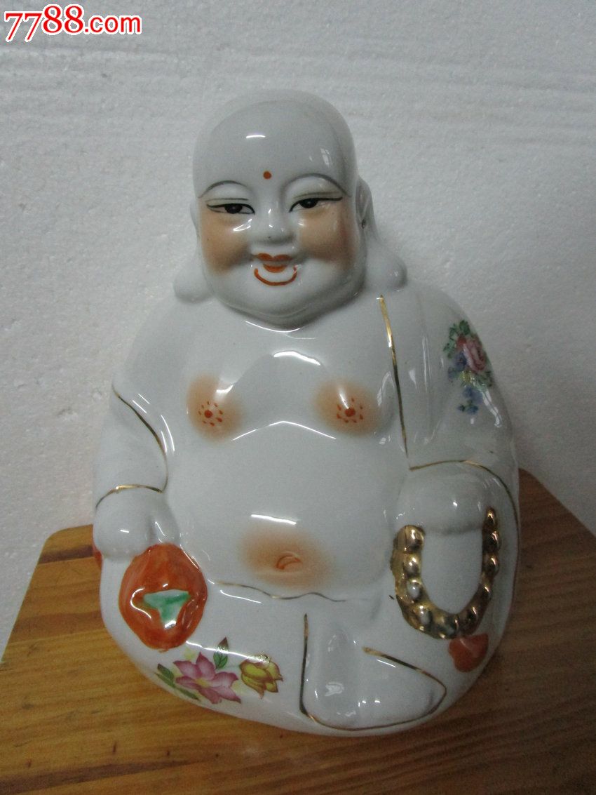 七十年代后期弥勒佛瓷像
