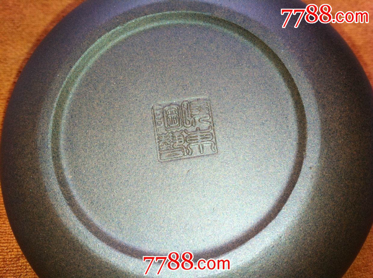 谢晓东--横把圆珠180cc,紫砂壶,年代不详,紫泥,紫铜,其他造型,素面_第