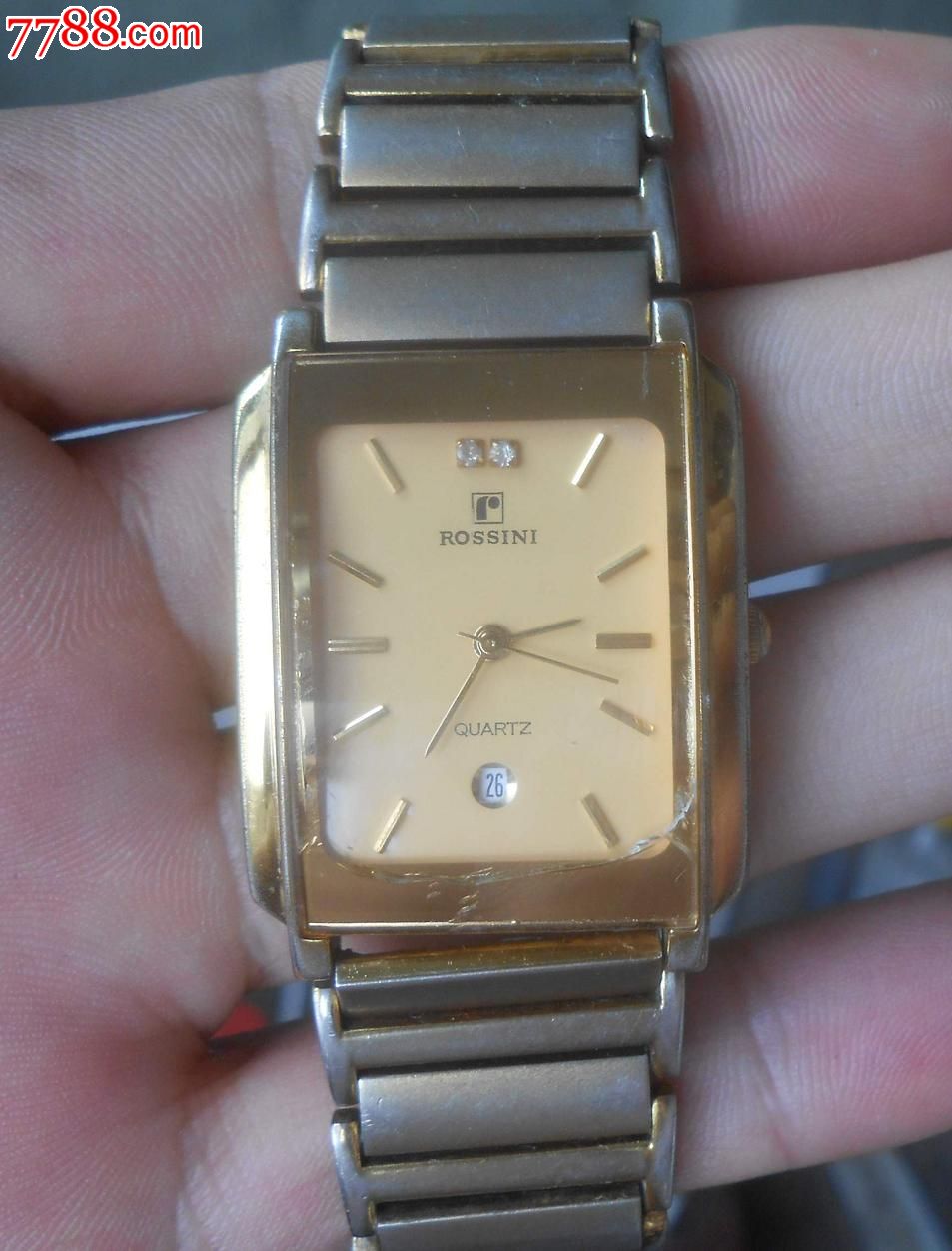 罗西尼单日历男表-au9763580-手表/腕表-拍卖-7788收藏__中国收藏热线