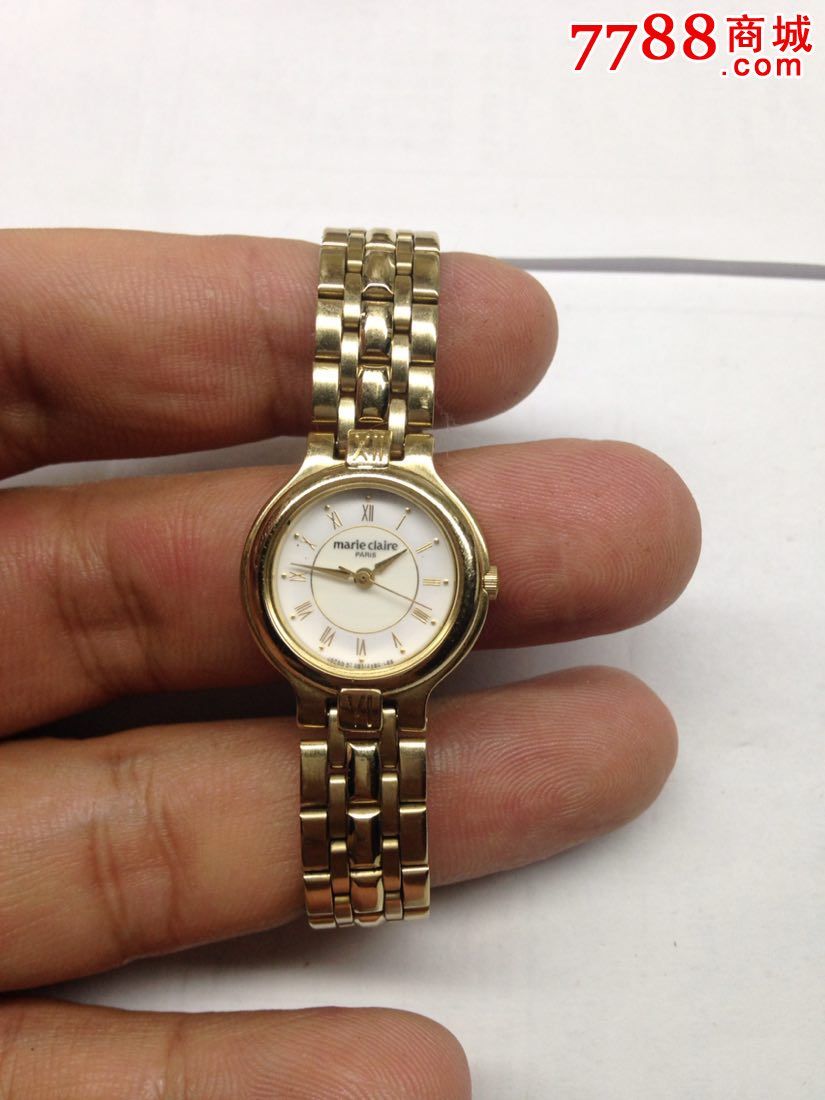美品marieclaire女士石英腕表