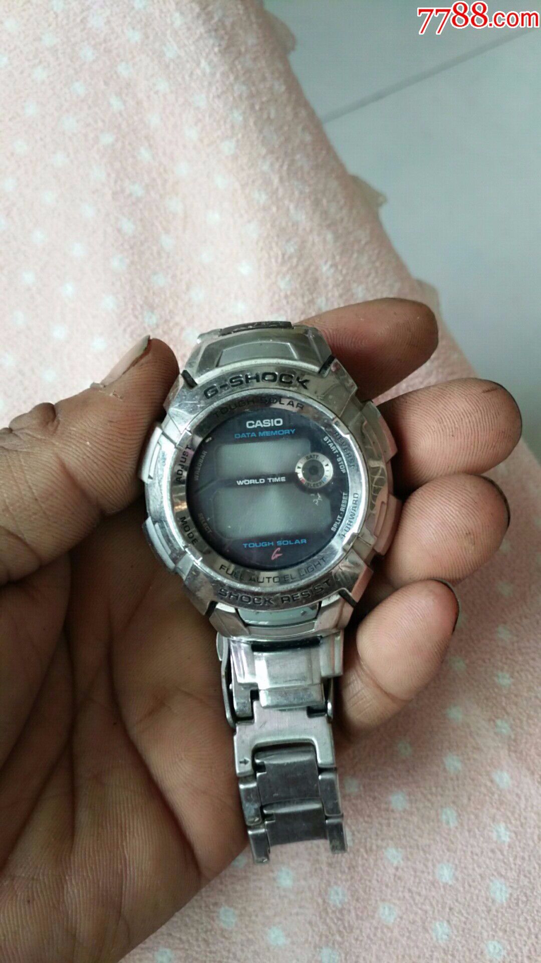 好品进口卡西欧太阳能石英男表