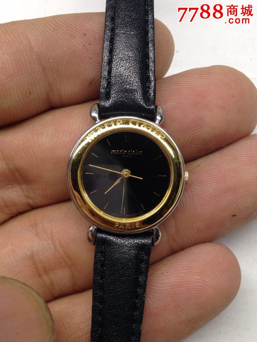 美品marieclaire女士石英腕表