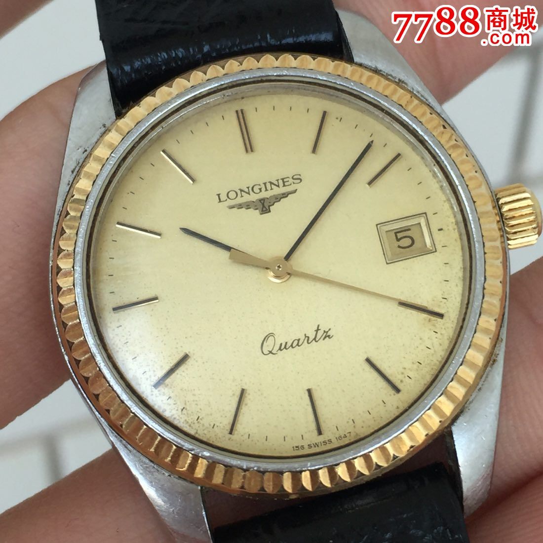 瑞士longines浪琴【经典牙圈款】【锁入式把头】-au11564446-手表