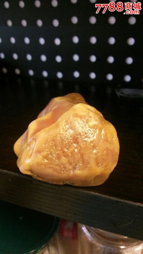 天然广东台山玉红冻籽料